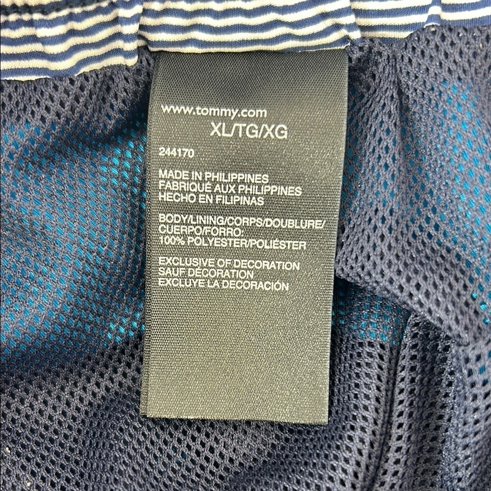 Tommy Hilfiger Swim Shorts Trunks Pool Vacation Beach Travel Sun Men's CL Lined - Picture 8 of 10